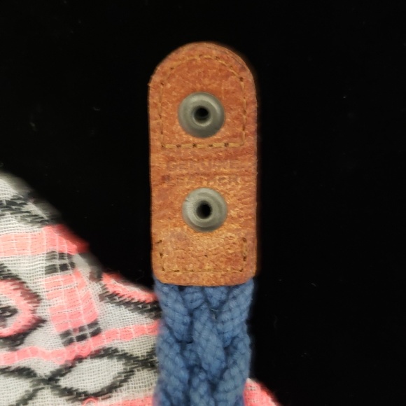 Fossil Braided Rope & Leather Bracelet - Picture 3 of 9